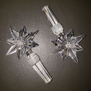 Waterford crystal bottle stoppers